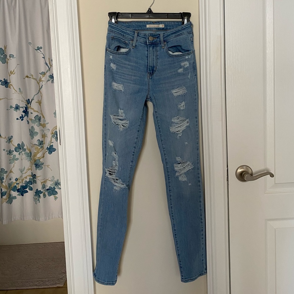 721 high rise skinny Levi’s jeans